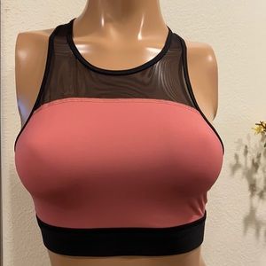 VS pink sport bra Sz small? (3)